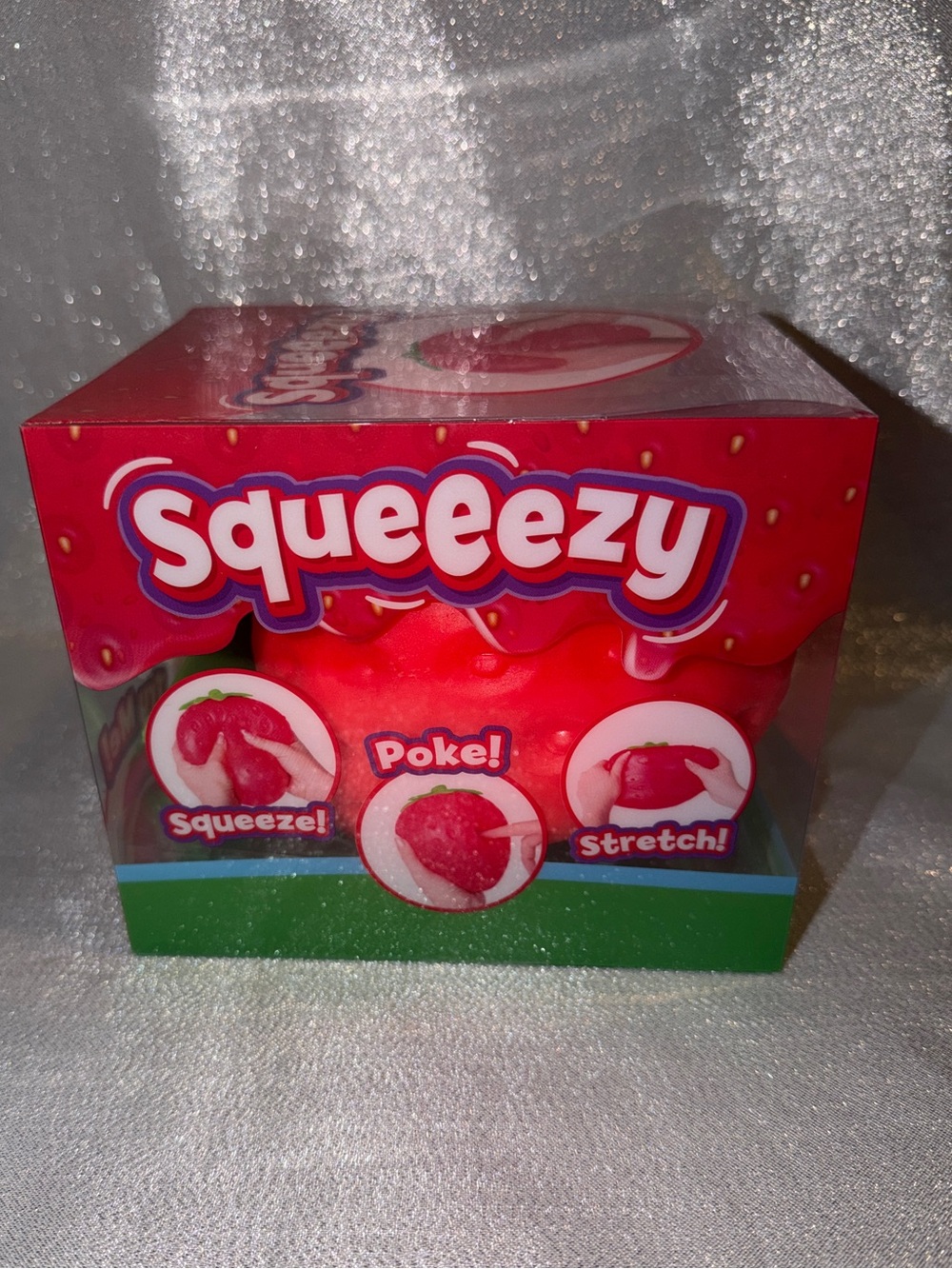Squeeezy Strawberry & Squishy Hot Dog Toy - Picture 2 of 7